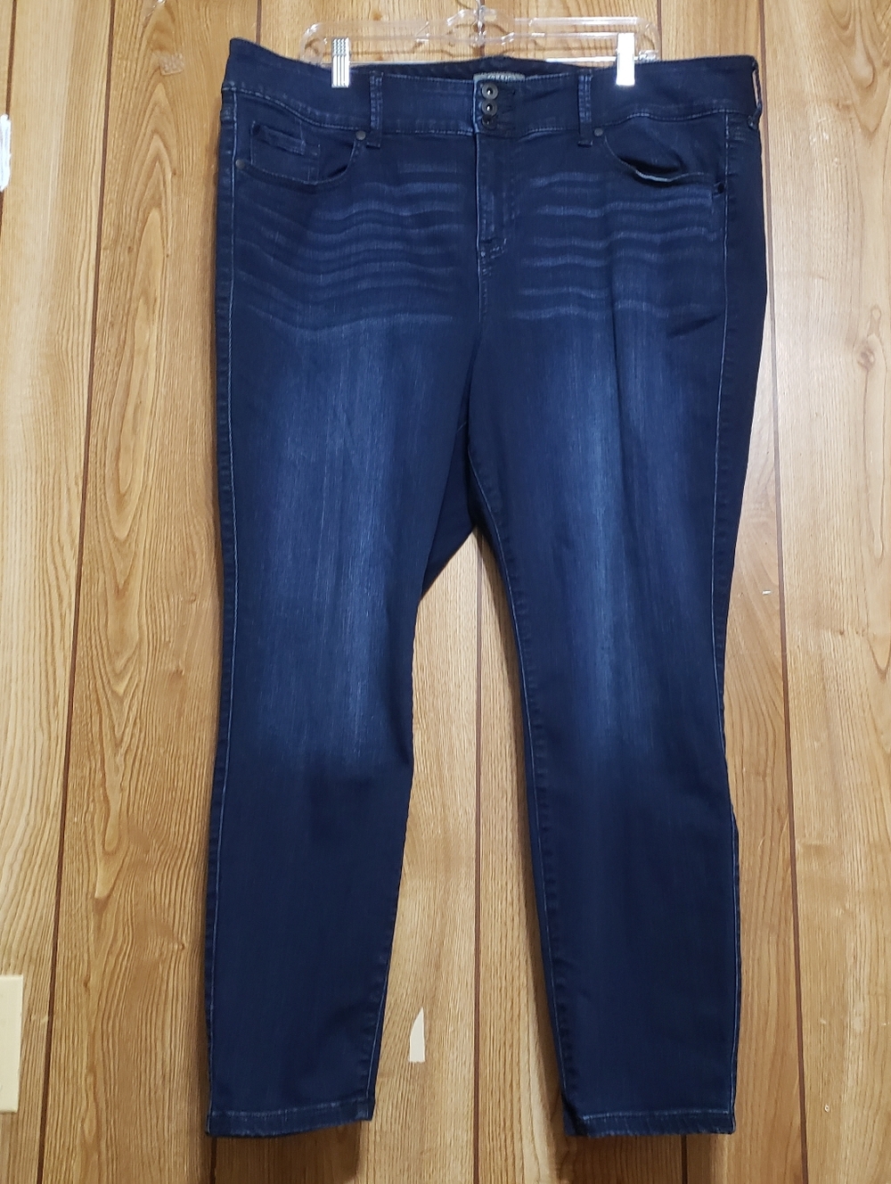 Torrid High Rise Super Soft Jegging Blue Womens 22 Short Coquette Comfort